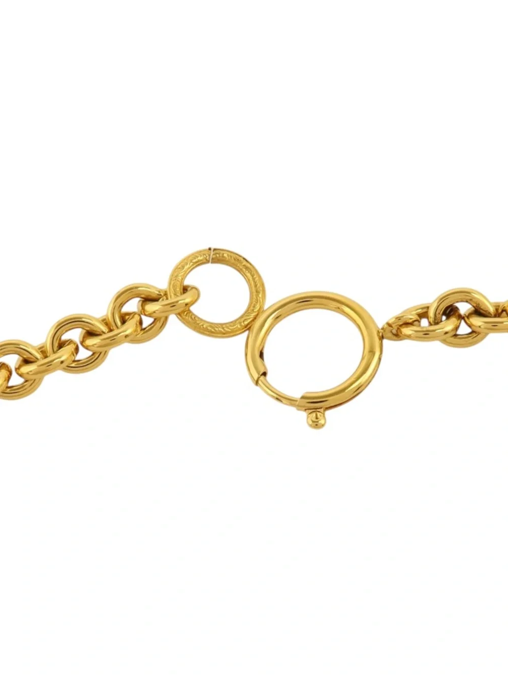 CHANEL gold plated